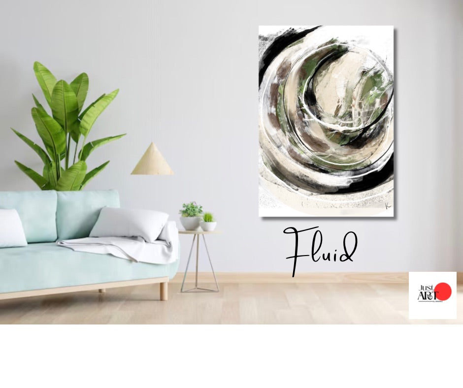 Wall Art Print - Fluid (Digital Download)