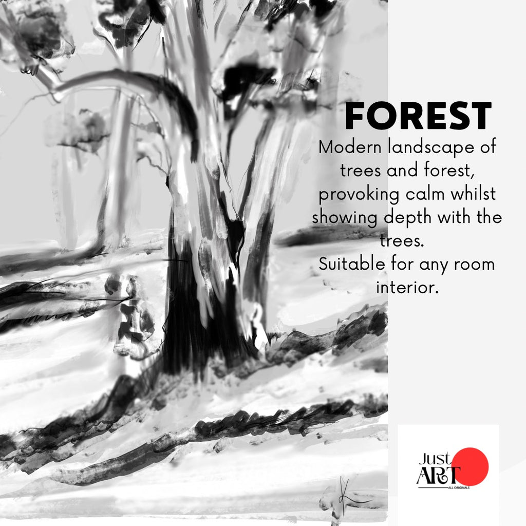 Wall Art Print - Forest (Digital Download)