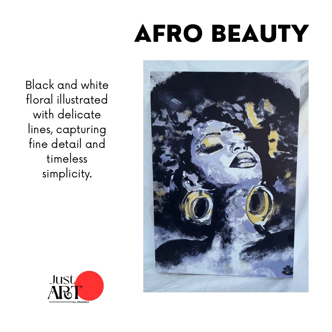 Afro Beauty - Canvas