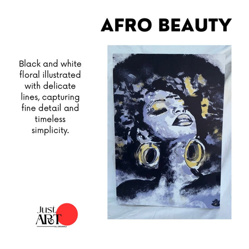 Afro Beauty - Canvas